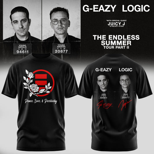 Logic & G-Eazy The Endless Summer Tour Part II Limited T-Shirt