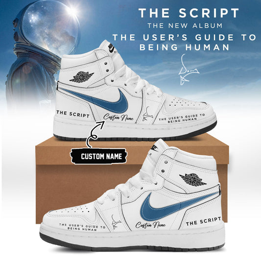 The Script ”The User’s Guide To Being Human” Album Limited Edition Signature – Shoes 10