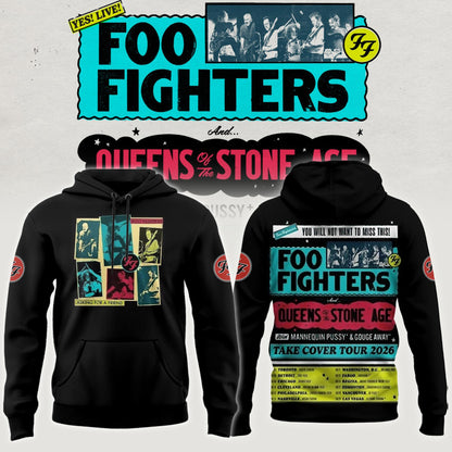 Foo Fighters 2026 Take Cover Tour Limited Hoodie