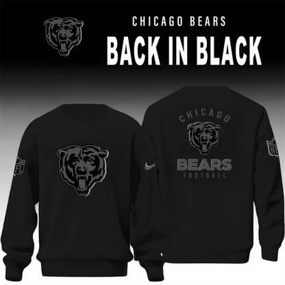 Chicago Bears 2026 Back In Black Limited Edition Sweater