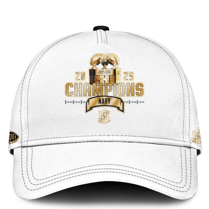 Navy Midshipmen Special Back to Back CIC trophy Champions 2025 Sweatshirt