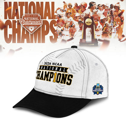 .2026 WCWS Back-To-Back National Champions Tshirt