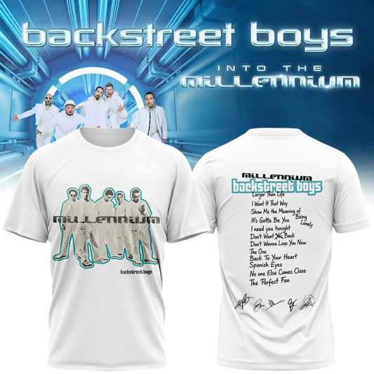 Backstreet Boys ”Into The Millennium” Limited Edition Signature – Tshirt