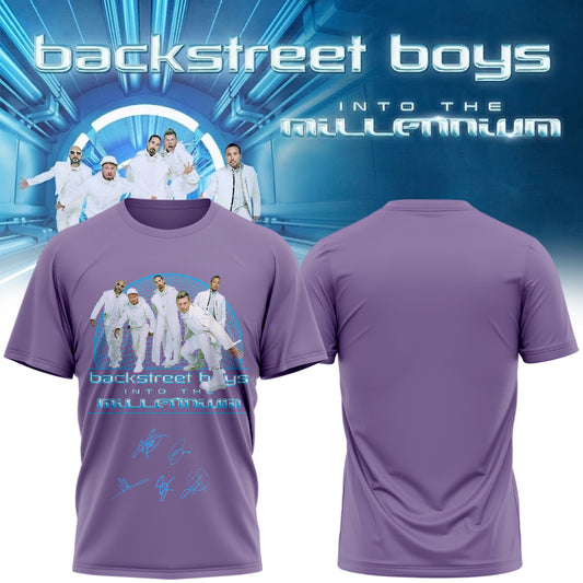 Backstreet Boys ”Into The Millennium” Limited Edition Signature – Tshirt