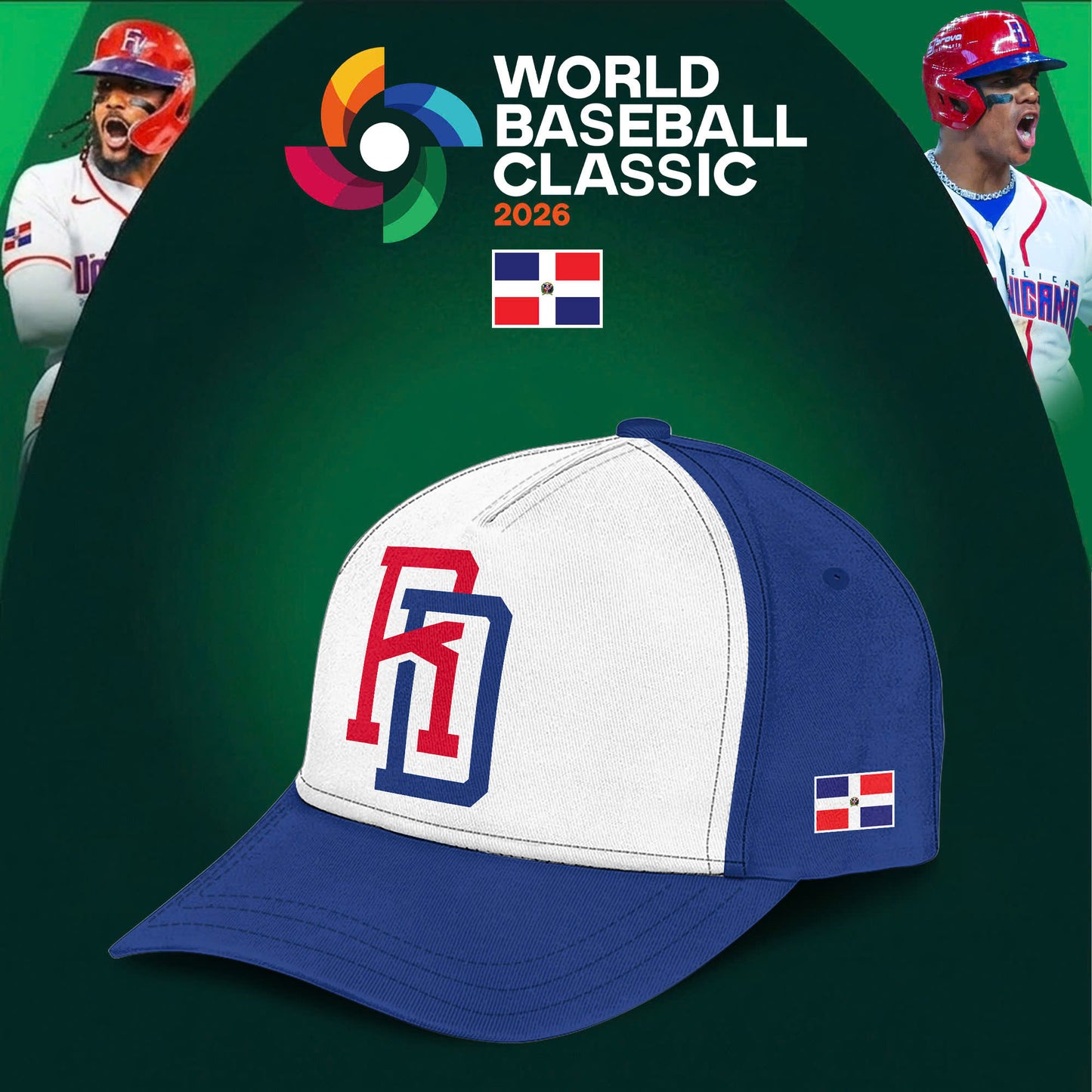 Dominican Republic Baseball Team 2026 World Baseball Classic Limited Hoodie