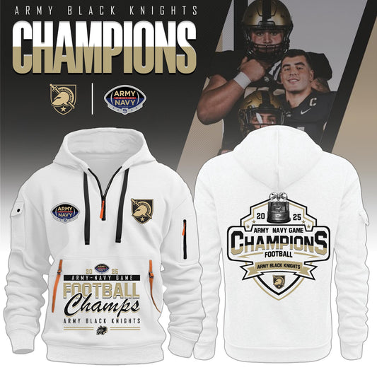 Army Champion KN09 White Hoodie + Unisex Limited Style