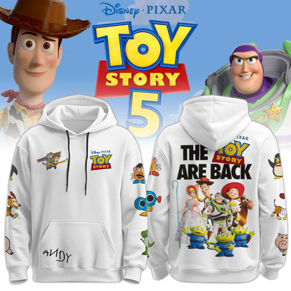 White The Toys Are Back Limited Edition Hoodie