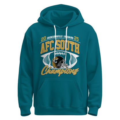 Jacksonville Jaguars 2025 AFC South Champions Hoodie