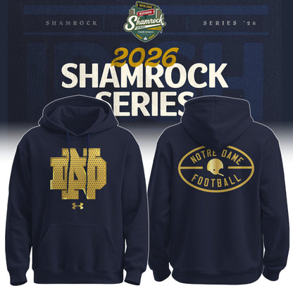 Limited Edition Notre Dame Football ” 2026 Shamrock Series uniforms ☘️” Hoodie