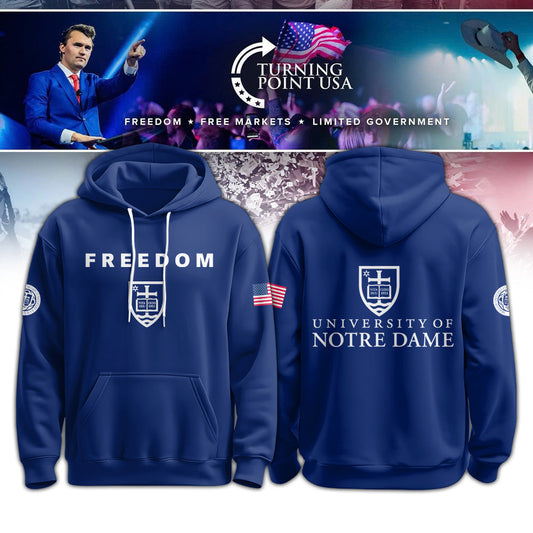 .    Notre Dame Campus Freedom Hoodie