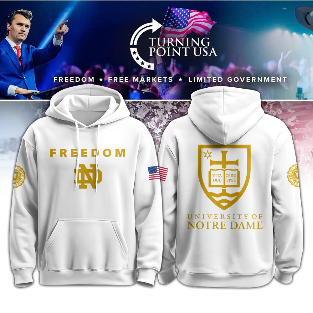 .Notre Dame Campus Freedom Hoodie