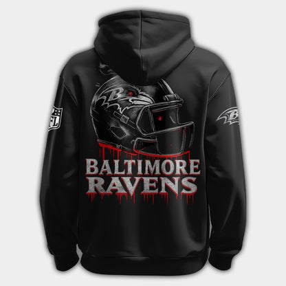Ravens All-Black Darkness Hoodie