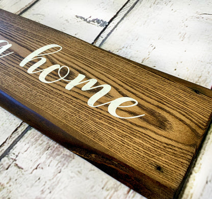 Family Makes This House A Home Sign, Family Sign, Farmhouse Decor, Rustic Wood Sign, Housewarming Gift, Farmhouse Sign, Wall Decor