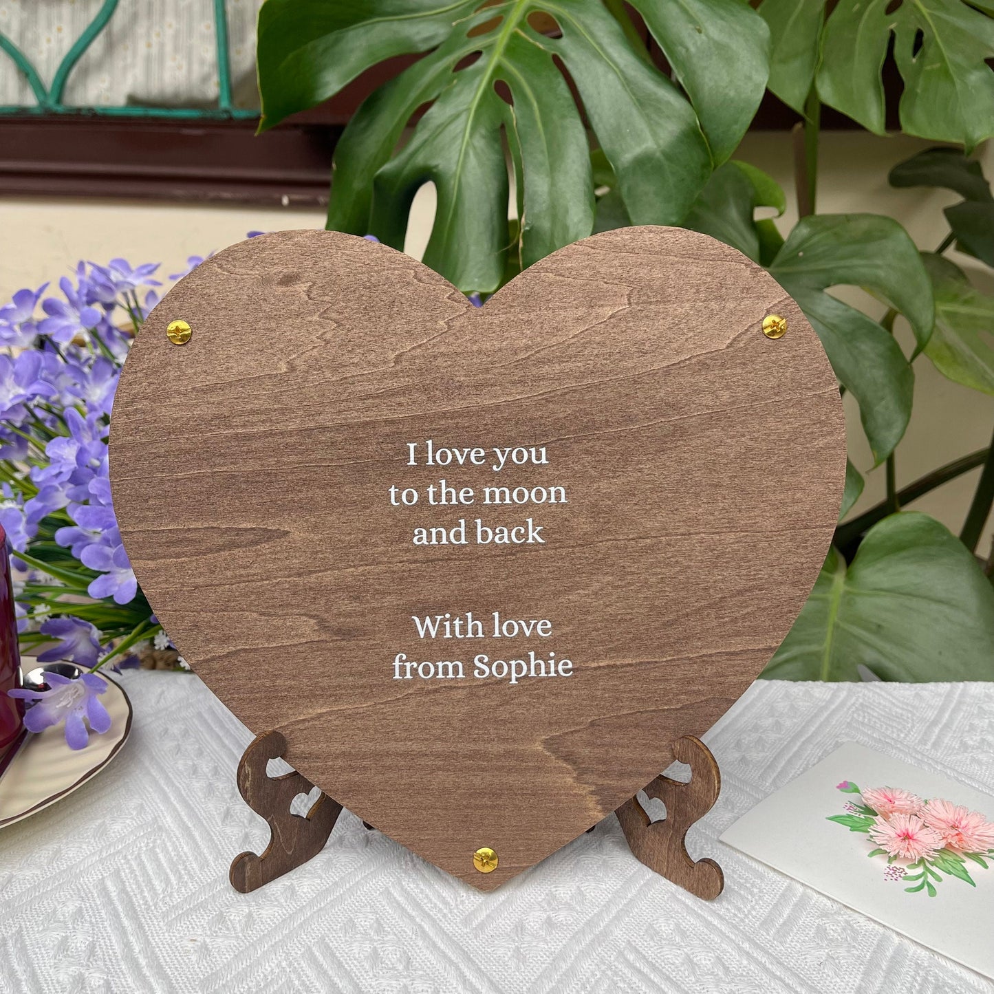 Reasons Why I Love You, Personalized Wooden Puzzle Birthday Gift for Her, Anniversary Gift for Him, Custom Valentines Gift for Boyfriend
