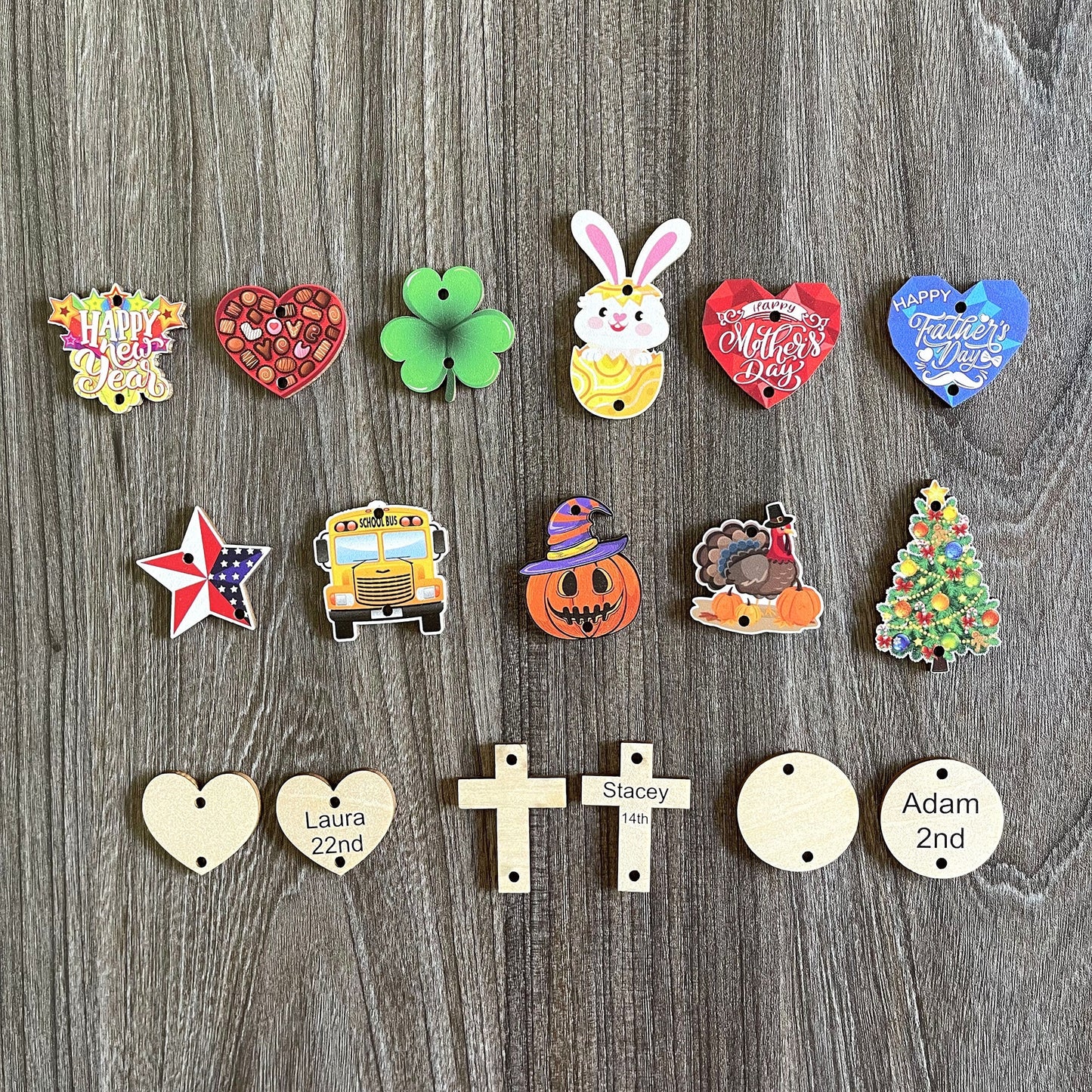 Perpetual Birthday Calendar, Family Birthday Board , Family Birthdays and Celebrations Board Sign, Birthday Board, Family Calendar Sign Gift