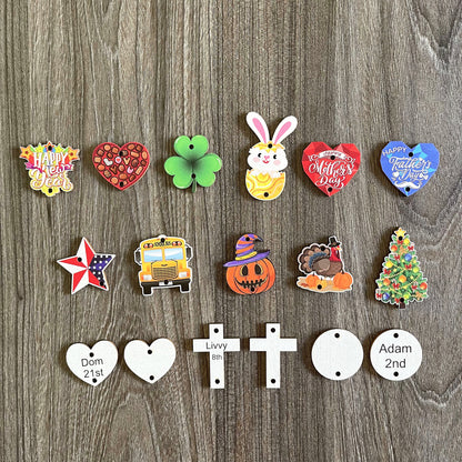 Personalized Family Birthday Board, Family Birthdays and Celebrations Board Sign, Custom Birthday Board, Family Birthday Calendar Sign