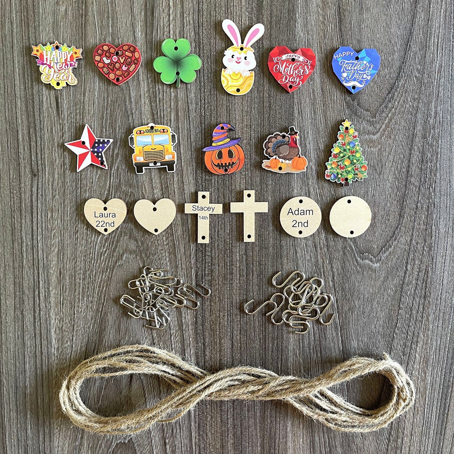 Perpetual Birthday Calendar, Family Birthday Board , Family Birthdays and Celebrations Board Sign, Birthday Board, Family Calendar Sign Gift