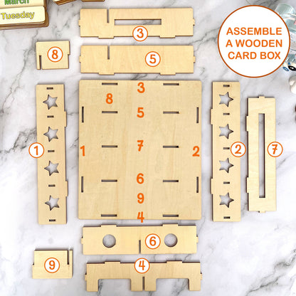 Chore Chart for Kids, Montessori Calendar, Kids Routine Chart, Toddler Chart, Homeschool Planner, Visual Schedule, Responsibility Chart