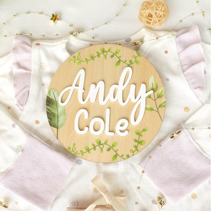 Baby Milestone Cards Safari Animals Monthly Milestone Baby Name Sign Baby Announcement Sign Baby Photo Signs Baby Gift Baby Shower Gift