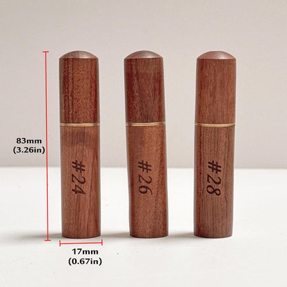 Personalized Wooden Needle Case - Custom Name Engraving,Sewing Needle Storage Box,Gift for sewers