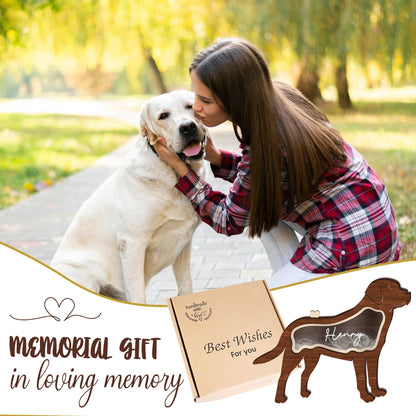 Black Cat Hair Memorial Shadowbox,Wooden Pet Fur Keepsake Box,Pet Urn Ash Teeth Memorial Box,Pet Sympathy,Bereavement Gift,Dog Cat Memorial