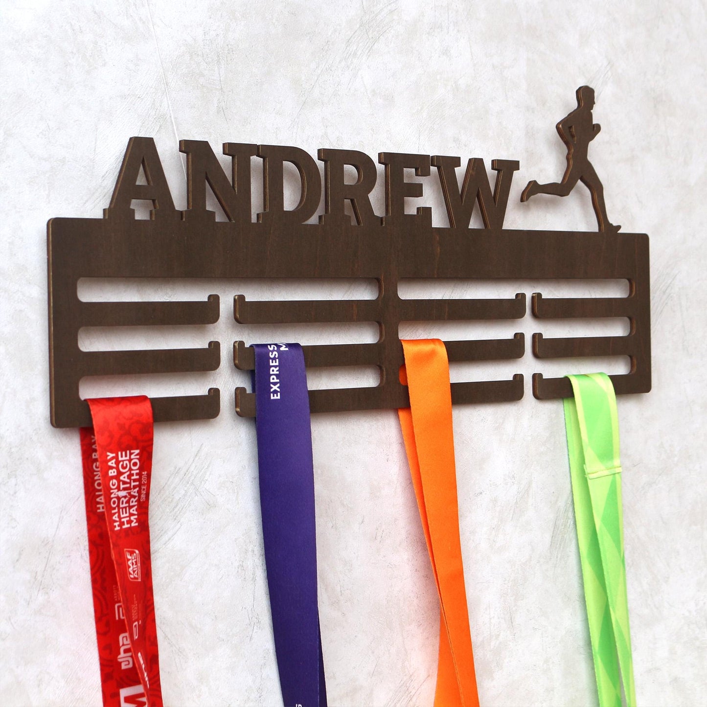 Personalised Medal Display Hanger, Gymanstics Medal Holder, Medal Display, Bedroom Sign, Bedroom Wall Art, Gymnast Sign, Birthday Gift