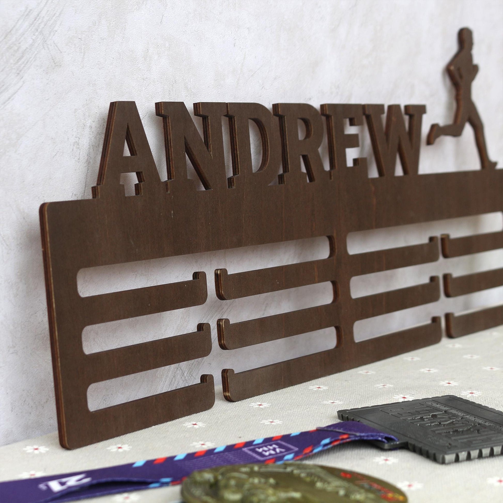 Personalised Medal Display Hanger, Gymanstics Medal Holder, Medal Display, Bedroom Sign, Bedroom Wall Art, Gymnast Sign, Birthday Gift