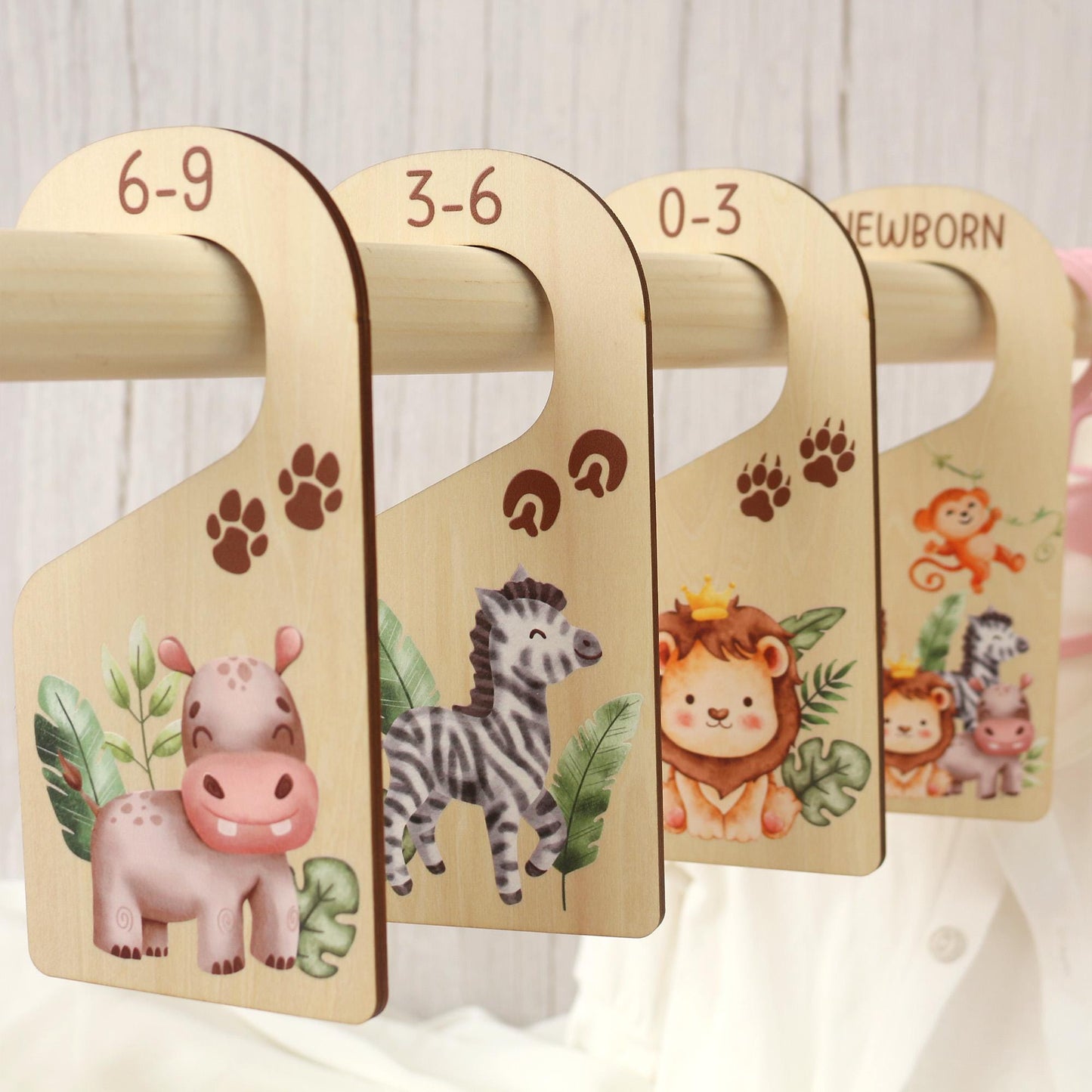 Baby Closet Dividers, Animals Baby Clothes Dividers, Baby Clothes Organisation, Infant Clothes Hangers, Baby Shower Gift