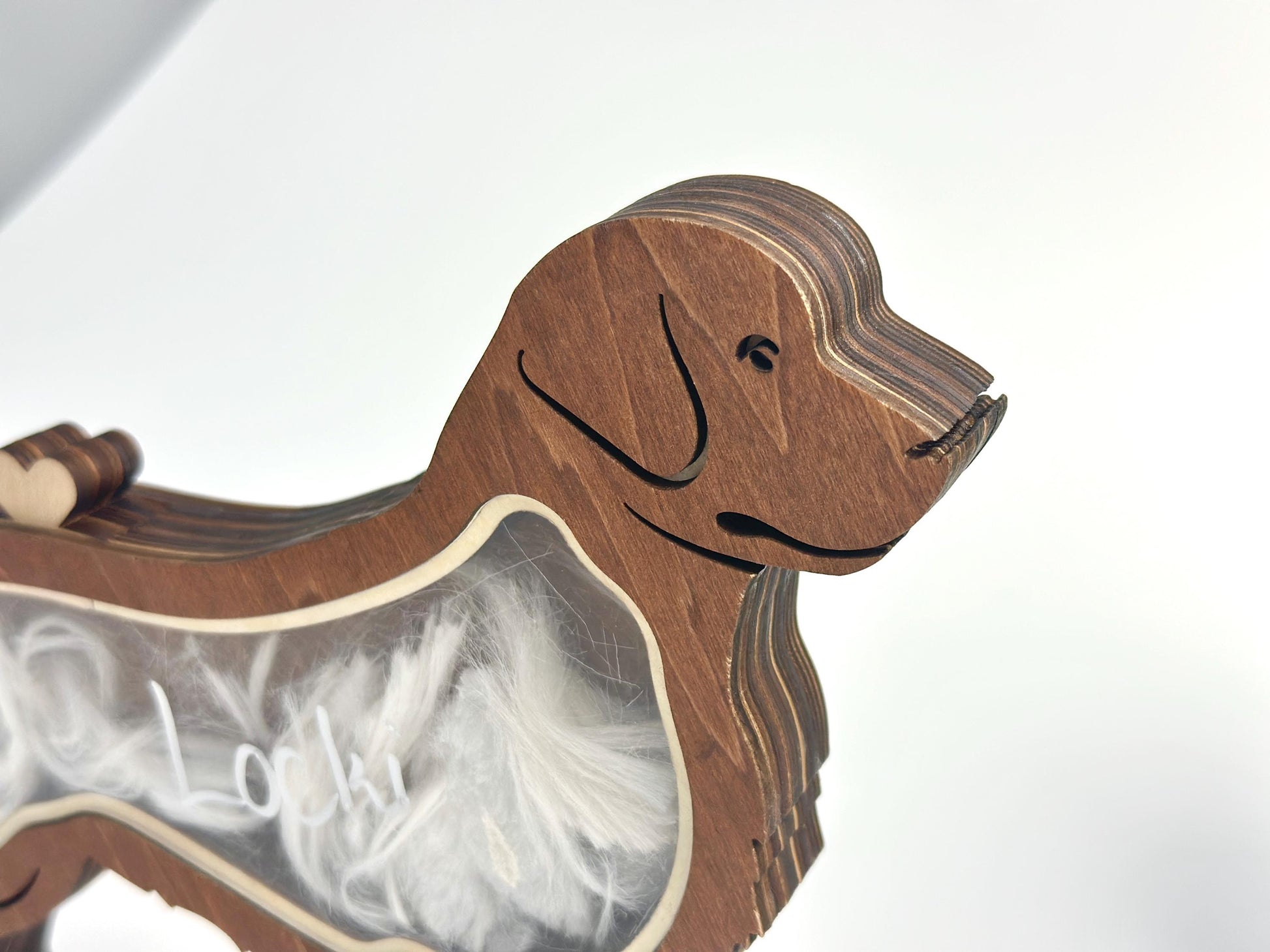 Black Cat Hair Memorial Shadowbox,Wooden Pet Fur Keepsake Box,Pet Urn Ash Teeth Memorial Box,Pet Sympathy,Bereavement Gift,Dog Cat Memorial