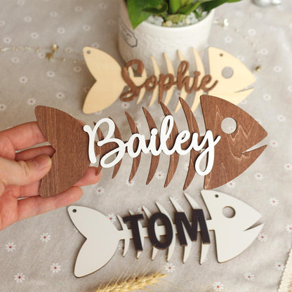 Wooden Cat Name Tag  Personalized Pet Name Sign for Pet House, Room, Crate, Kennel, or Feeding Area  Dog Plaque  Cat House Sign