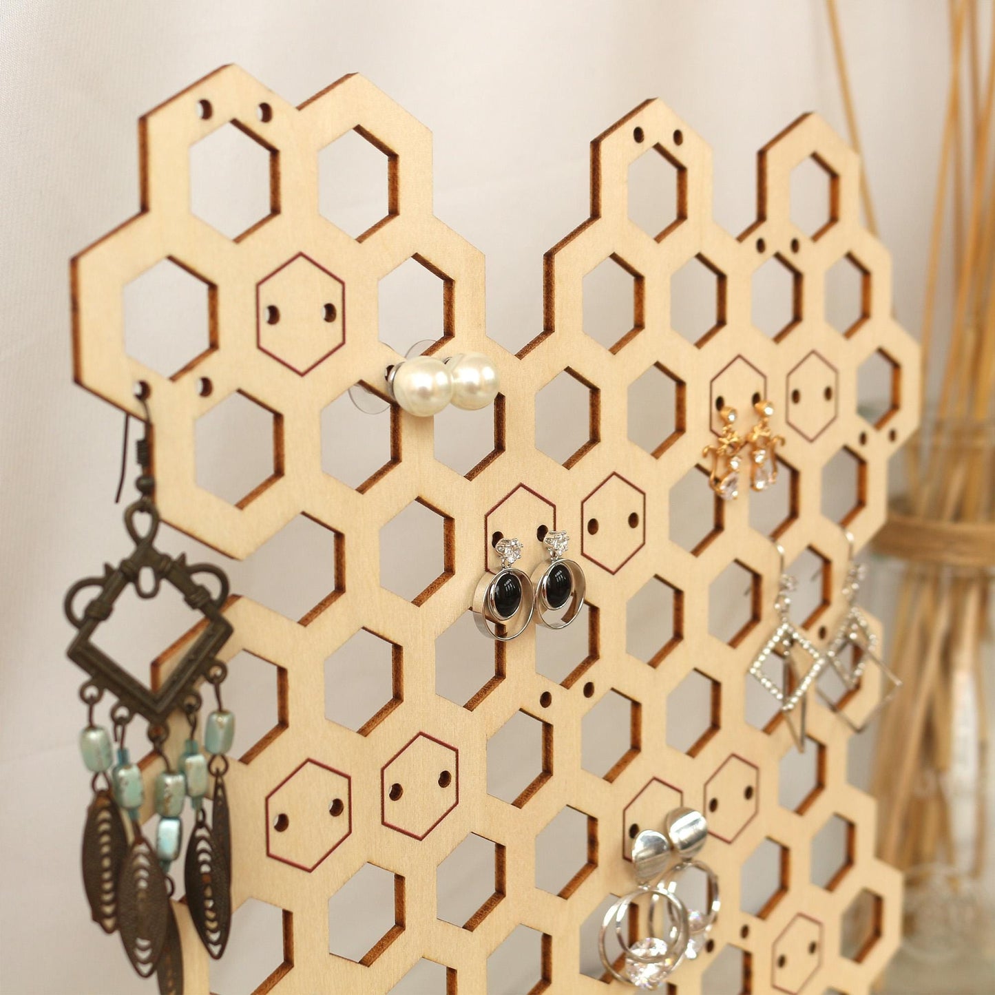 Jewelry Organizer Personalized Earring Stand Jewelry Organization Earring Holder Birthday Gifts for Her Mothers Day Gifts