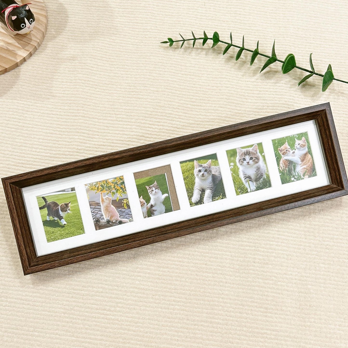 Personalized Cat Photo Frame,Pet Sympathy Gift,Loss of Pet Photo Frame,Picture Wooden Frame,Custom Pet Photo Collage Gift