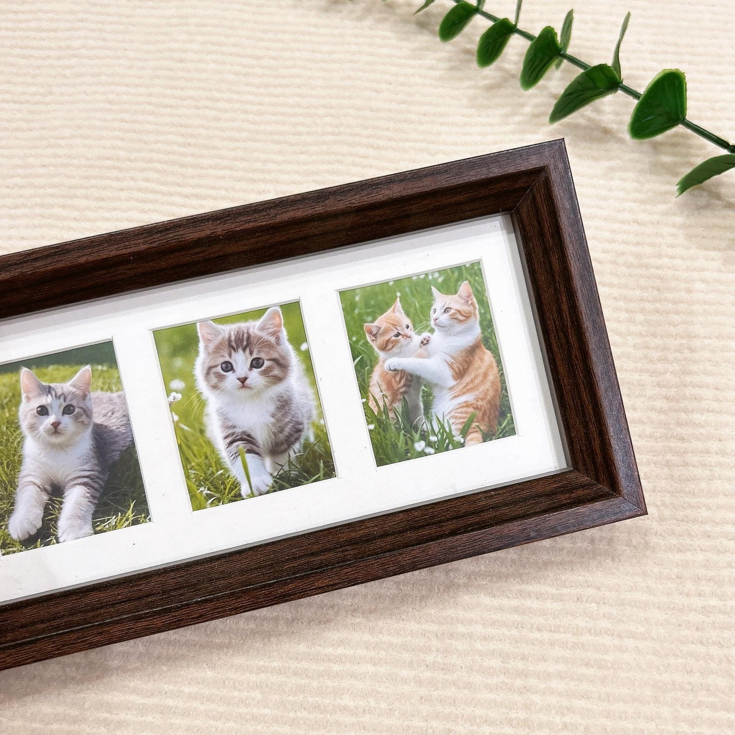 Personalized Cat Photo Frame,Pet Sympathy Gift,Loss of Pet Photo Frame,Picture Wooden Frame,Custom Pet Photo Collage Gift