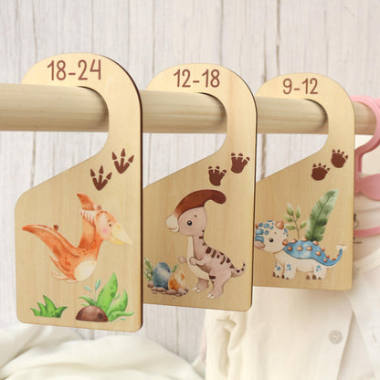 Dinosaur Baby Clothes Dividers, Baby Closet Dividers, Baby Clothes Organisation, Infant Clothes Hangers, Baby Boy Shower Gift
