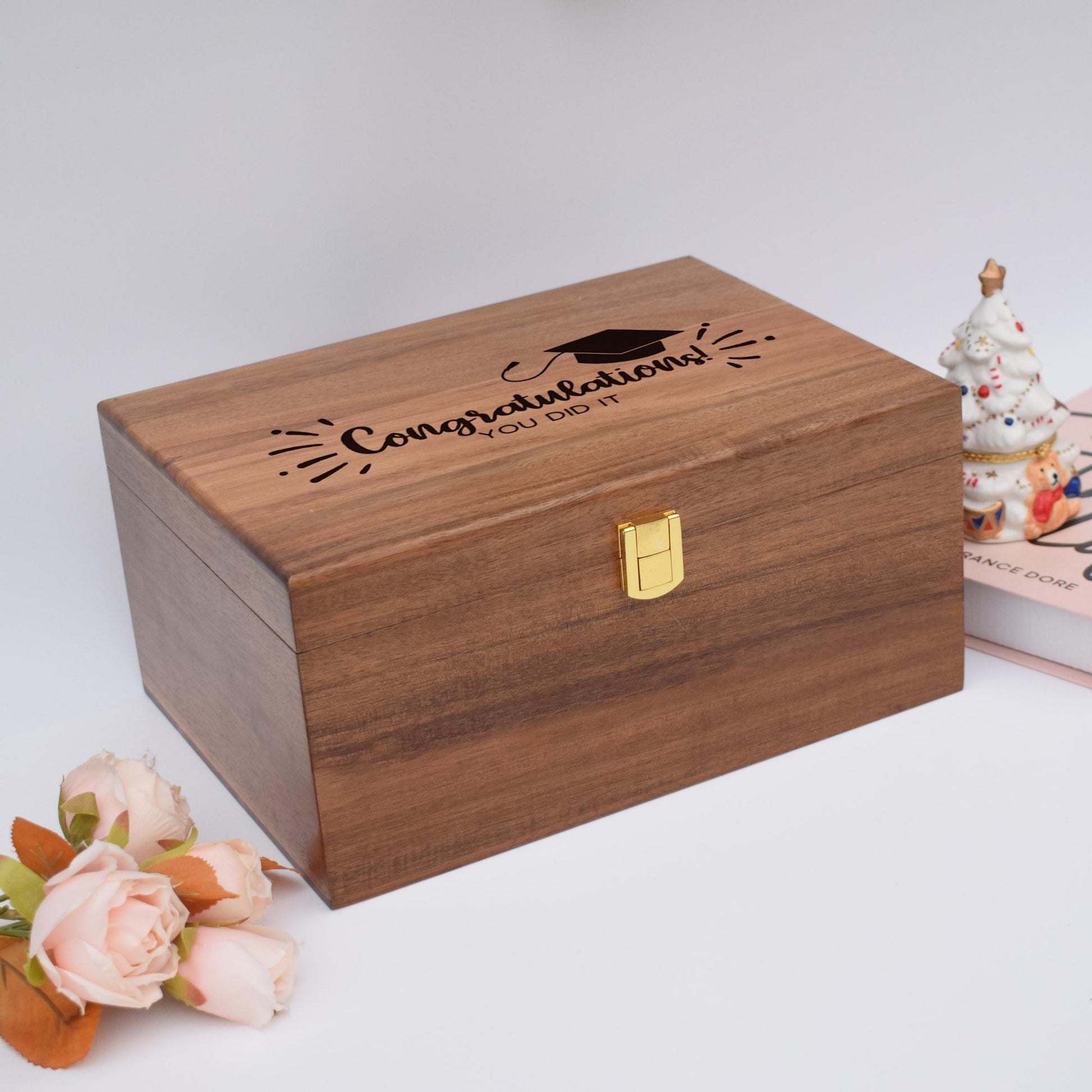 Custom 2025 Graduation Memory Box, Graduation Gift Ideas, Keepsake Time Capsule, Graduation Gift for her, Gift for Him, Gift for Daughter