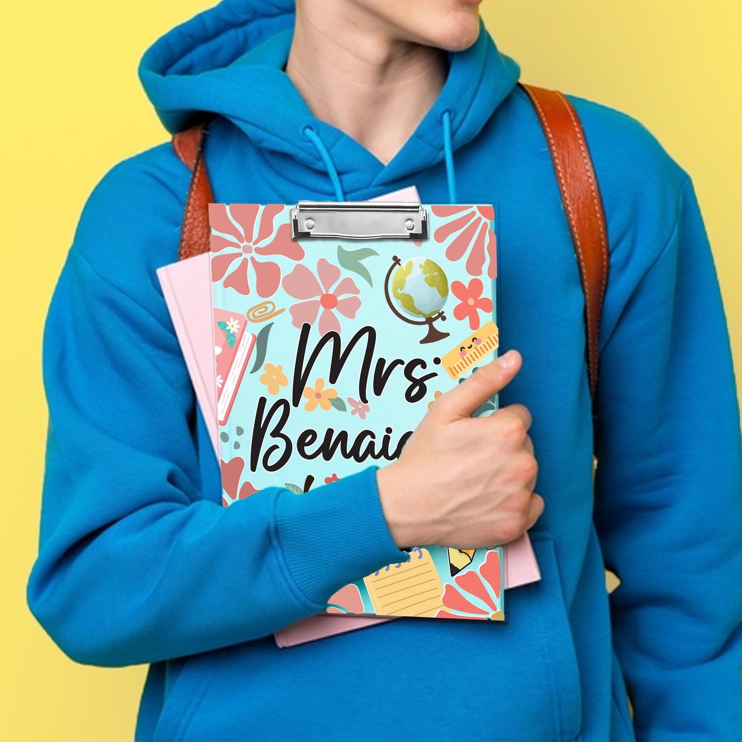 Customized Teacher Clipboard, Teacher Appreciation Gifts, Teacher Gift, Custom Teacher Clipboard with Name, Acrylic Teacher Clipboard Gift