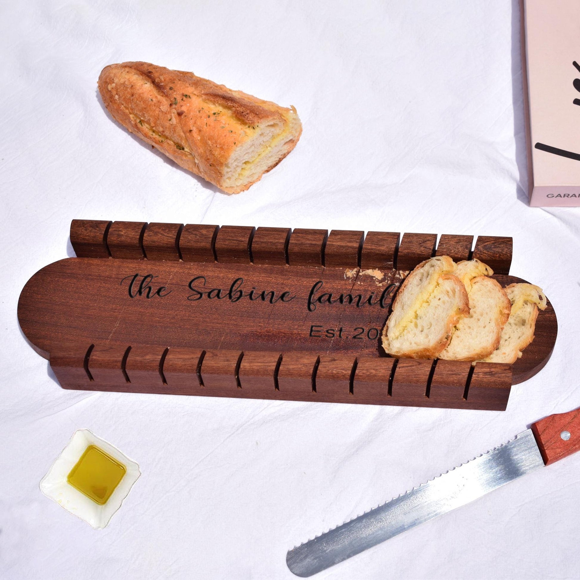 Handmade Bread Cutting Board,Custom Bread Cutting Board,Wooden Baguette Cutting Board,Bread Lovers gift,Housewarming Gift,Kitchen Decor