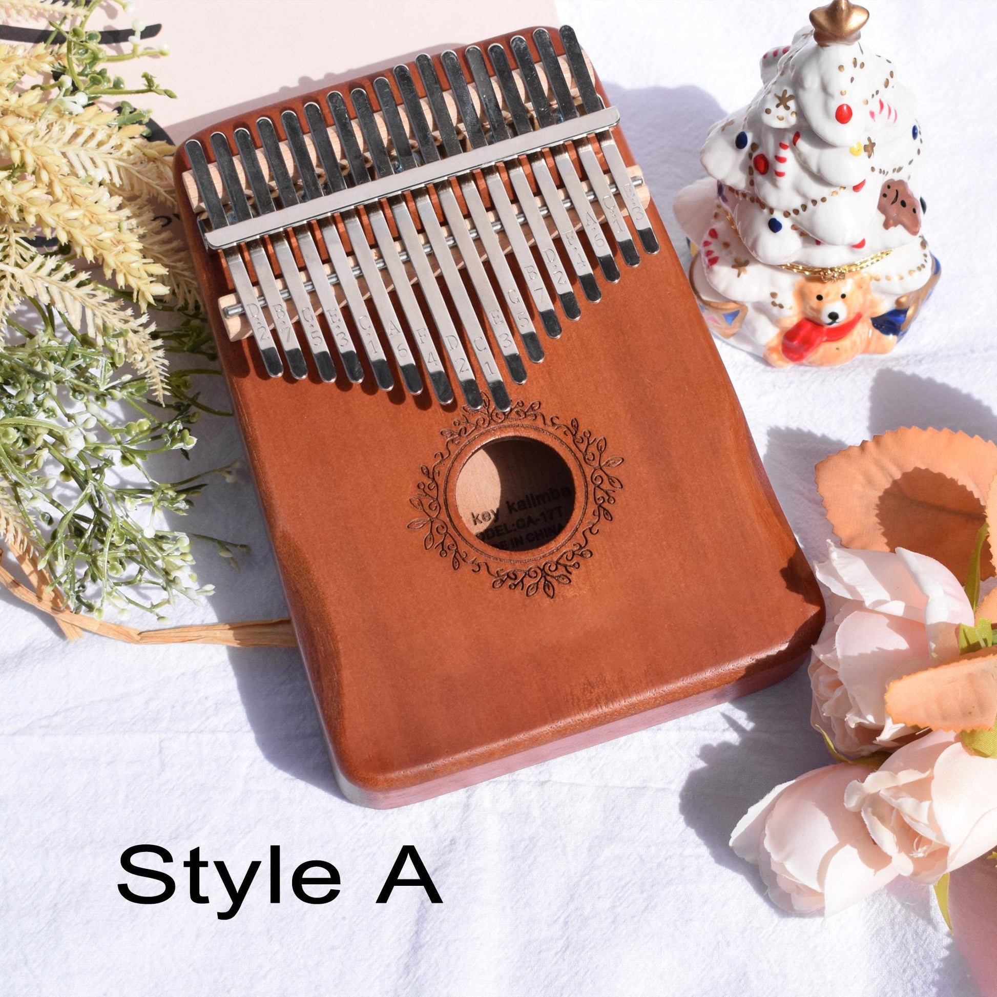 17-Key Personalized Kalimba | African Thumb Piano with Engraving | Unique Gift for Kids, Adults & Music Enthusiasts