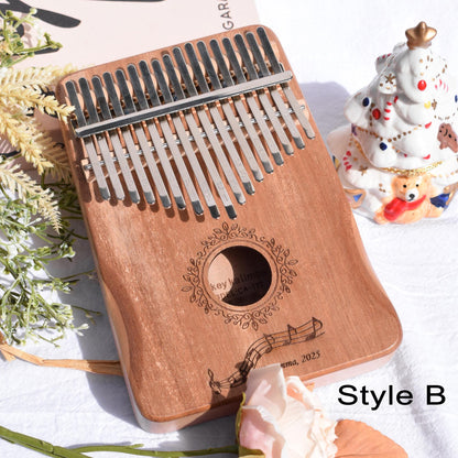 17-Key Personalized Kalimba | African Thumb Piano with Engraving | Unique Gift for Kids, Adults & Music Enthusiasts