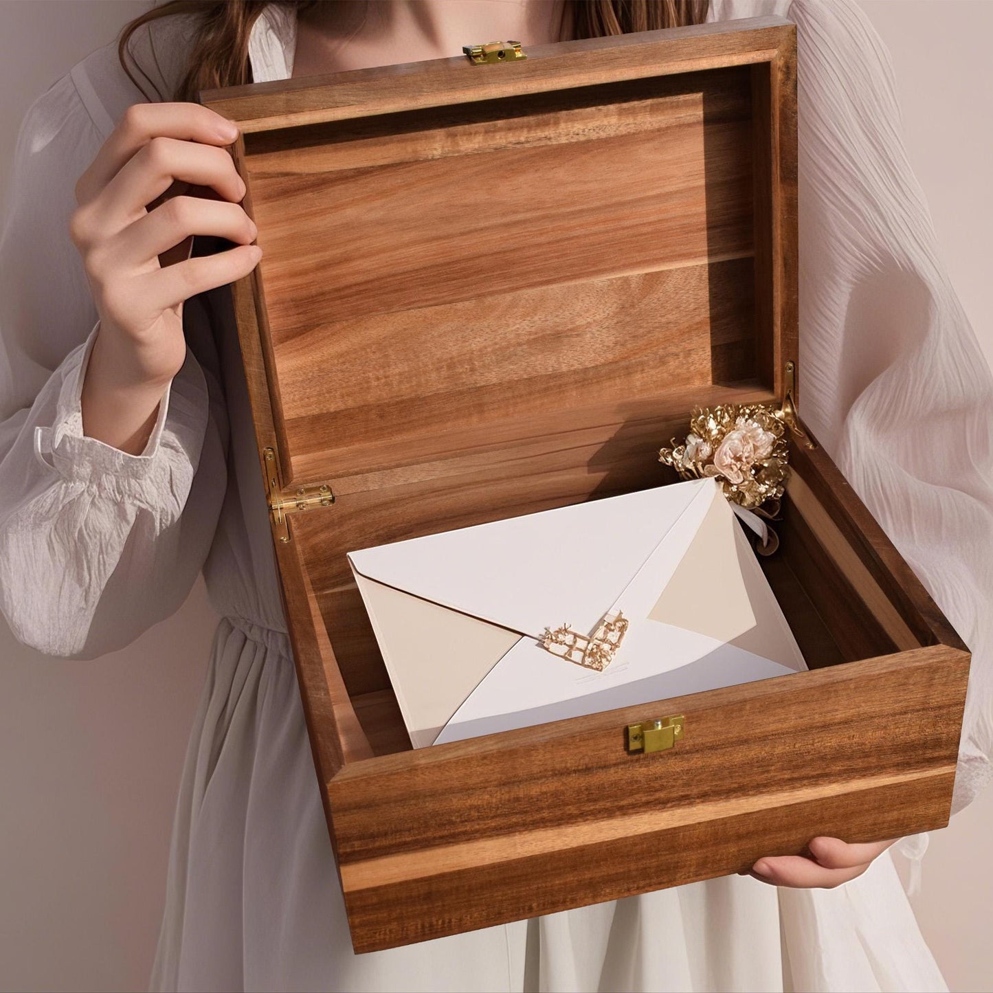 Personalized Gift for Couple, Anniversary Memory Box, Wedding Memory Box, Wooden Keepsake Box Personalized, Engagement Gift for Couples