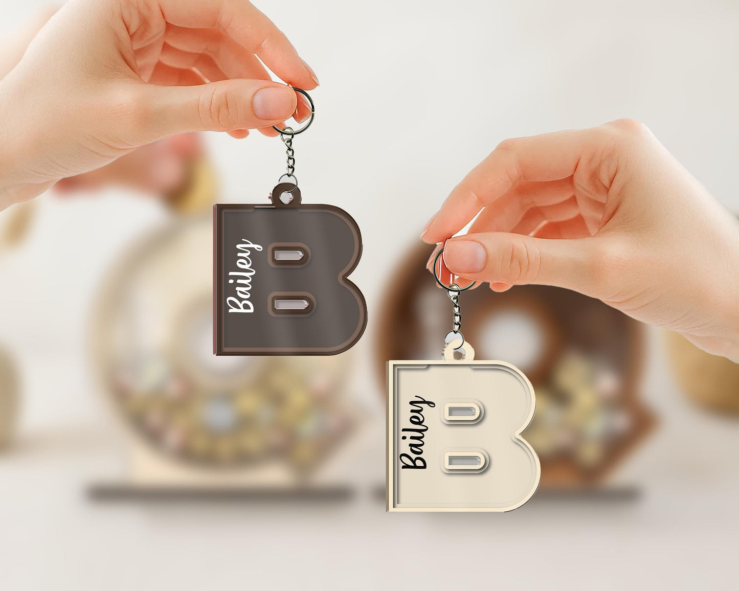 Personalized Large Wooden Kids Letter Piggy Bank, Wood Gift For Kids, Custom Name Coin Bank, Wood Alphabet Letter Bank Money Box Birthday