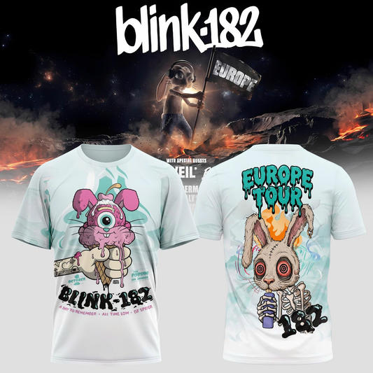 Blink-182 Meltdown Europe Tee 26