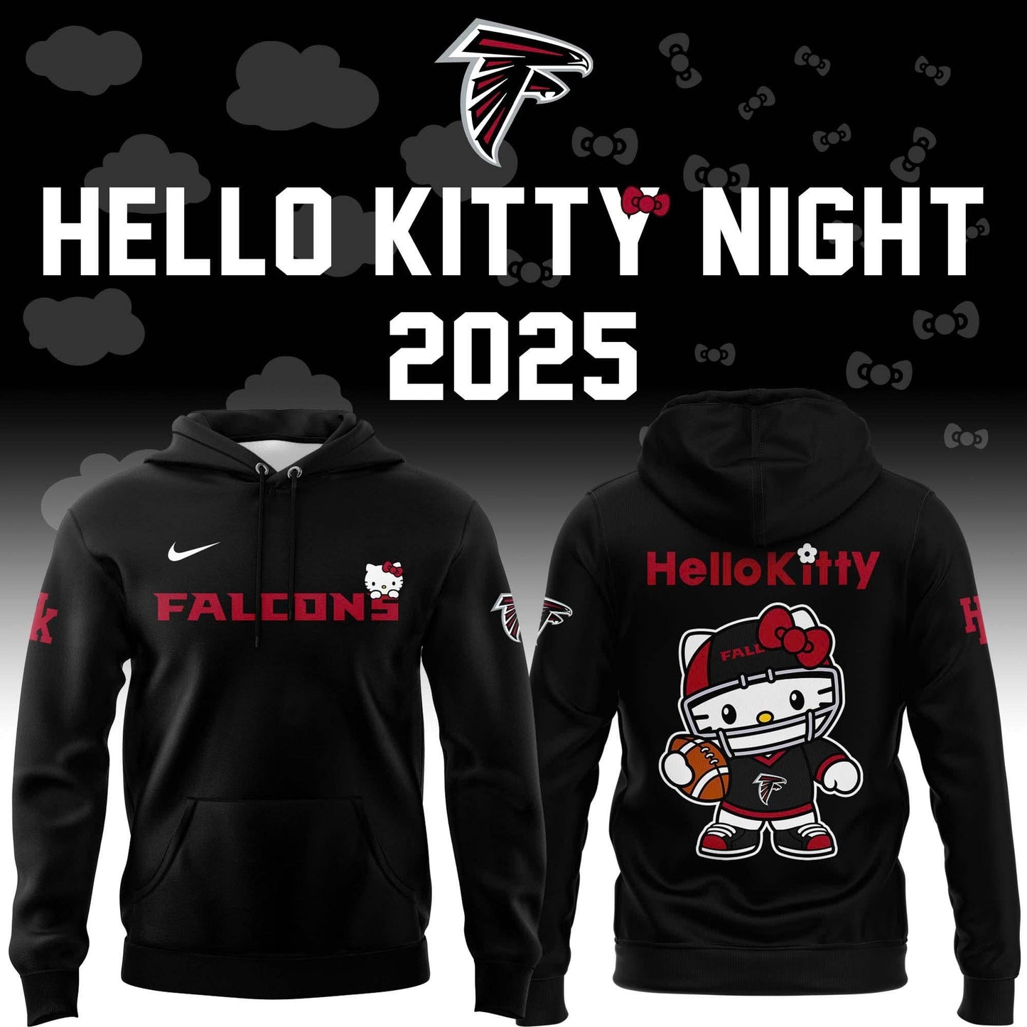 Special New Seahawks x Hello Kitty Hoodie