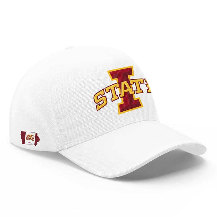 Special Edition Iowa State Uniform Zip Hoodie - White