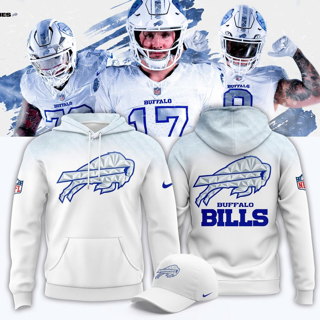 Buffalo Bills Rivalries 2025 Hoodie-White