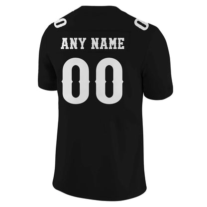 Wyoming Cowboys “Coal Edition” Custom Name Football Jersey