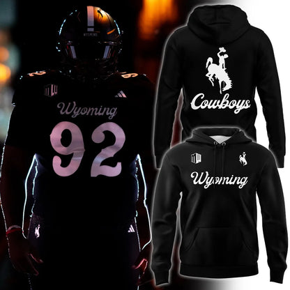 Wyoming Cowboys “Coal Edition” Hoodie - Limited Edition