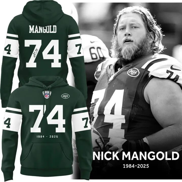 Special Nick Mangold New York Jets Hoodie