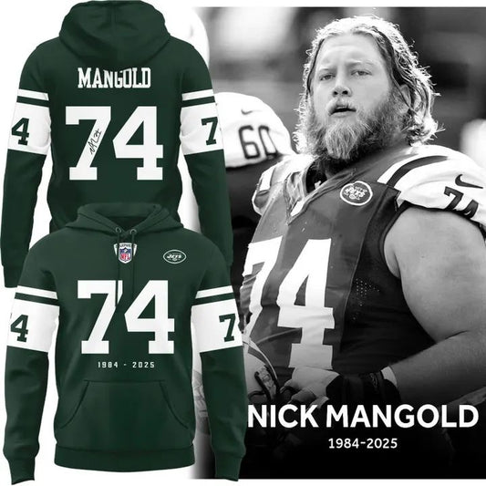 Special Nick Mangold New York Jets Hoodie