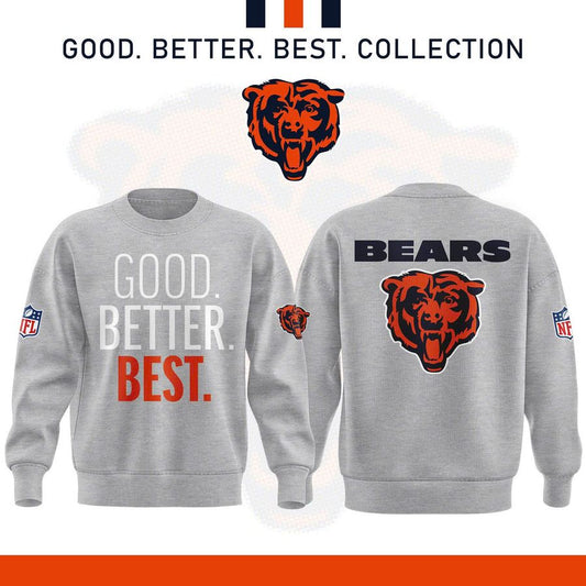Chicago Bears 2025 Sweatshirt The Good. Better. Best. Collection3